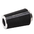 Picture of Edelbrock Air Filter Pro-Flo Series Conical 10In Tall Black-Chrome