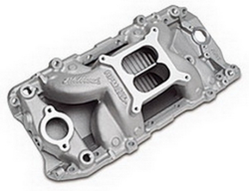 Picture of Edelbrock Polished B-B Chevy O-Port RPM Air-Gap Manifold
