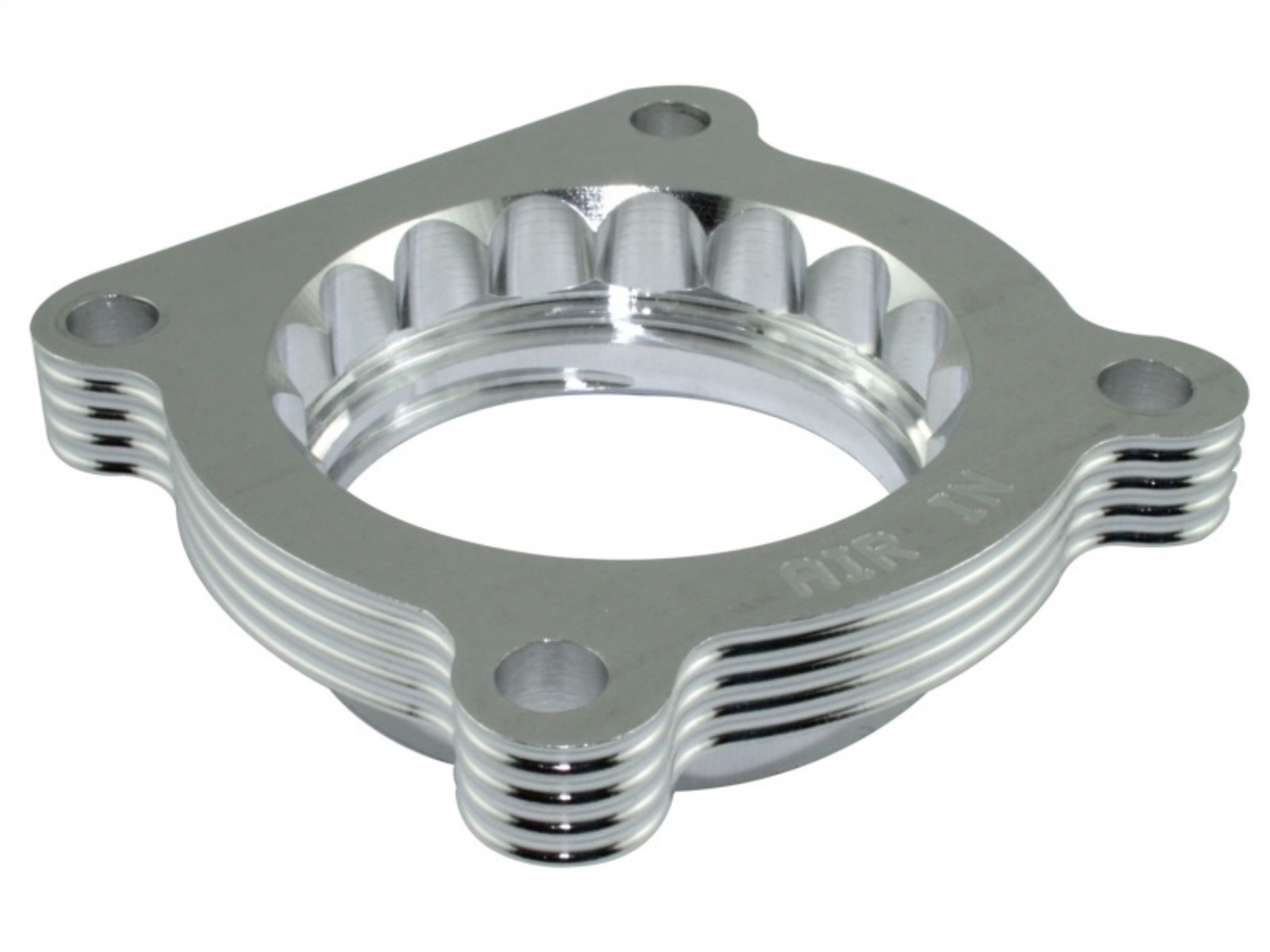 Picture of aFe Silver Bullet Throttle Body Spacers TBS Jeep Wrangler JK 07-11 V6-3-8L