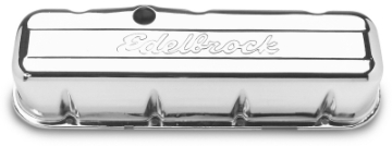 Picture of Edelbrock Valve Cover Signature Series Chevrolet 1965 and Later 396-502 V8 Chrome