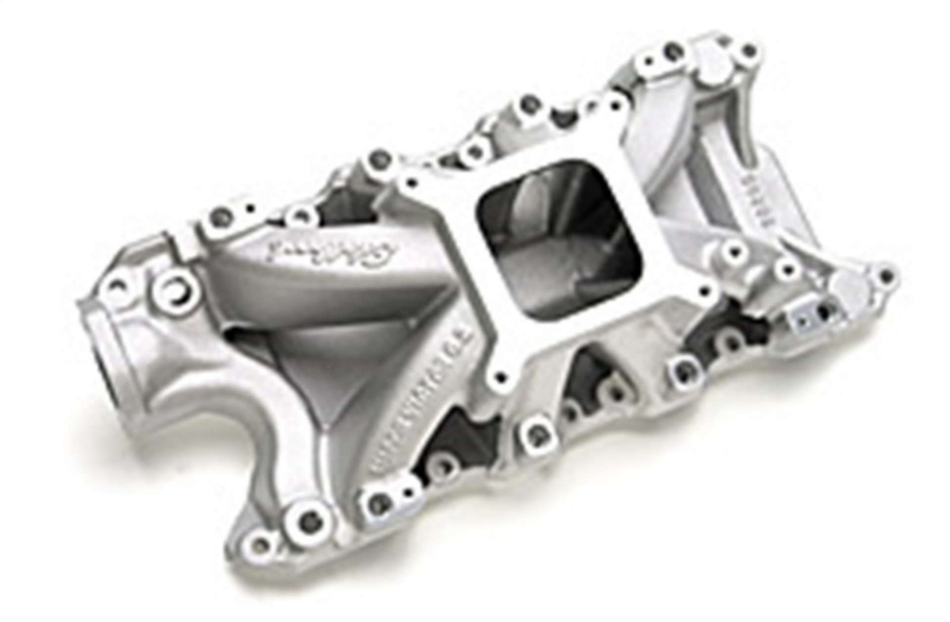 Picture of Edelbrock Intake Manifold Super Victor EFI Ford Windsor 8 2In Deck Block Polished Finish