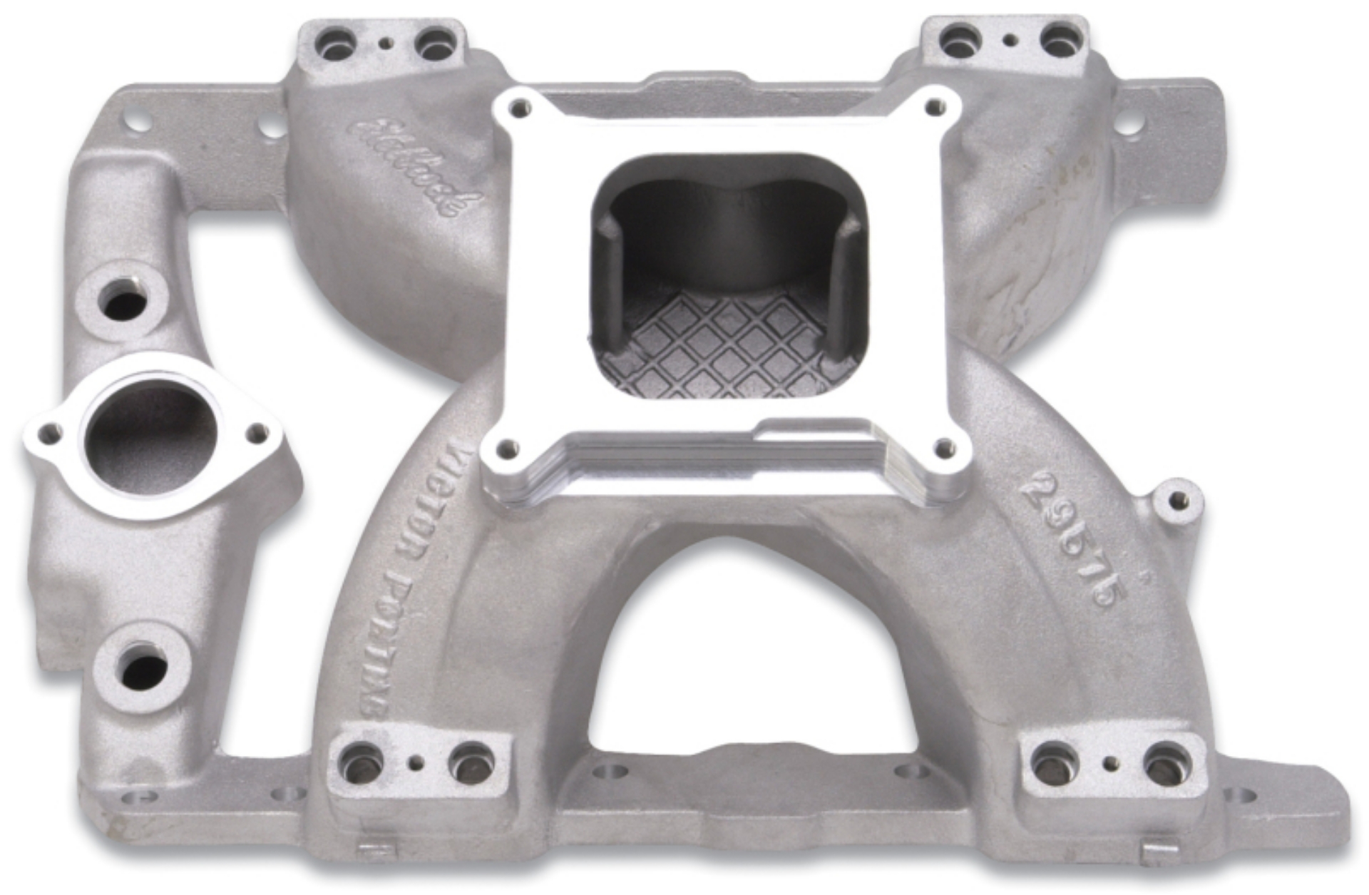 Picture of Edelbrock Intake Manifold Super Victor EFI Pontiac 389-455 for STD Flange Tb