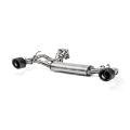 Picture of Akrapovic 12-19 Fiat Abarth 500-595C-Turismo 1-4L Excl US Models Slip-On Line SS Req- Tips