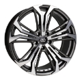 Picture of Enkei Vortex 5 Wheel 18x8 38mm Offset 5x114-3mm Bore- Anthracite Machined