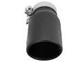 Picture of aFe MACHForce XP 3in Inlet x 4in Outlet x 9in Length Clamp-On Black Tip