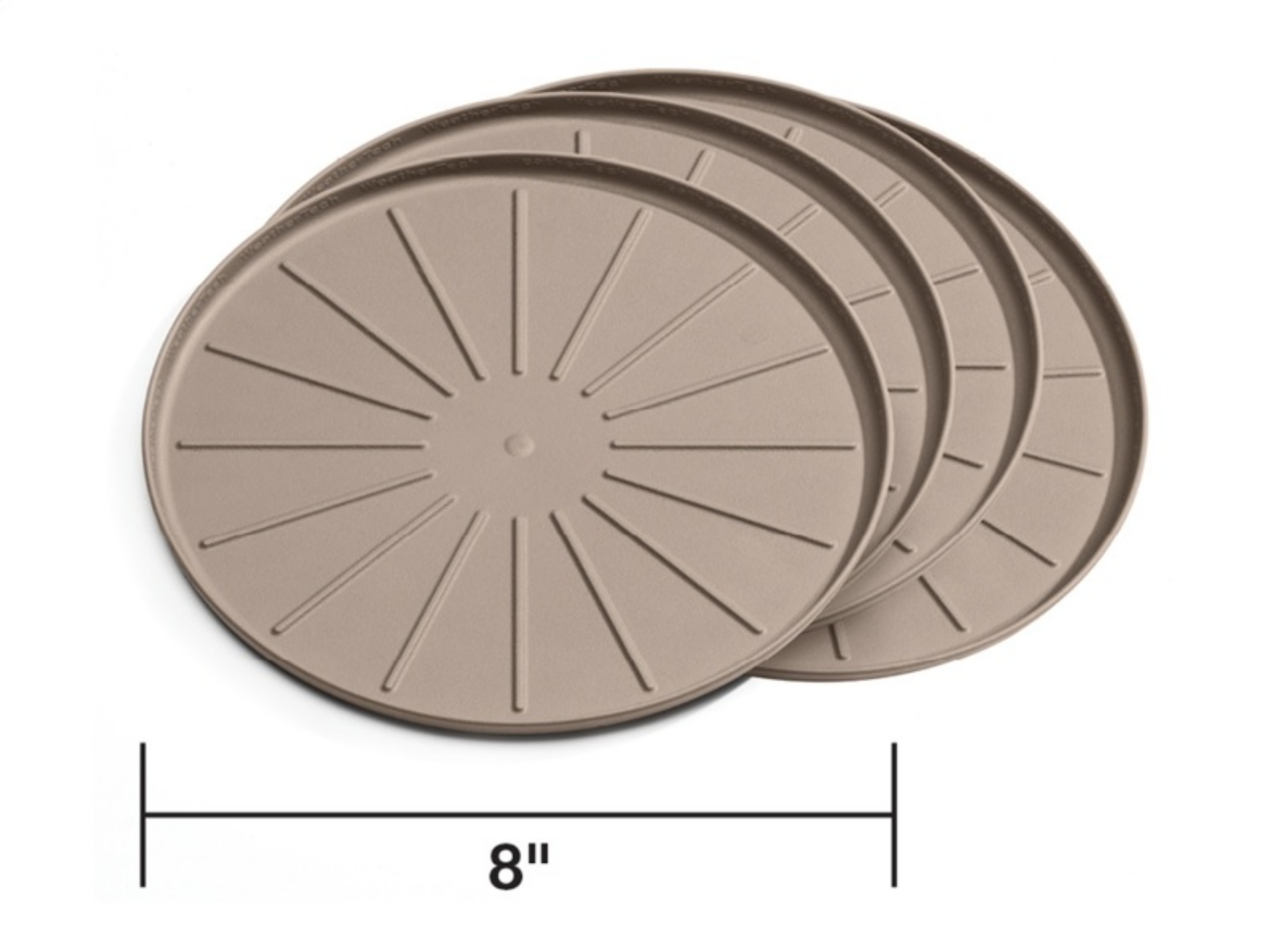 Picture of WeatherTech Home Surface Protectors 8in- - Tan Set of 4