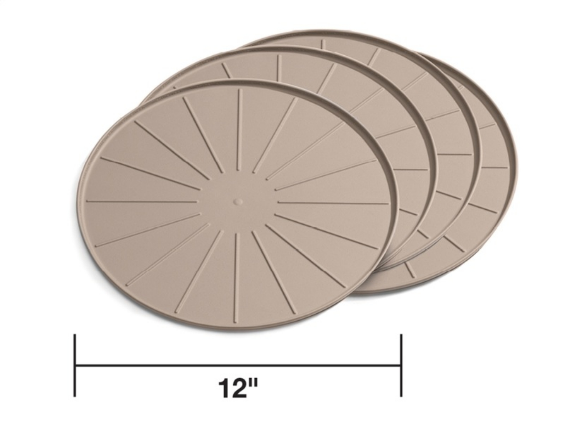 Picture of WeatherTech Home Surface Protectors 12in- - Tan Set of 4