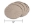 Picture of WeatherTech Home Surface Protectors 12in- - Tan Set of 4