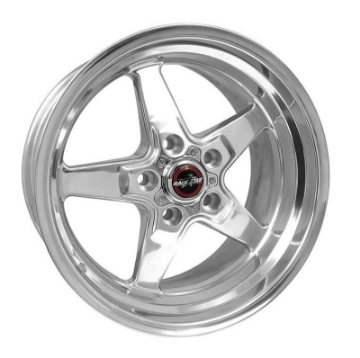 Picture of Race Star 92 Drag Star 17x9-5 5x4-75bc 7-53bs Direct Drill Polished Wheel