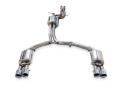 Picture of AWE Tuning Audi C7 A7 3-0T Touring Edition Exhaust - Quad Outlet Chrome Silver Tips