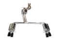 Picture of AWE Tuning B8 - B8-5 S5 Cabrio Touring Edition Exhaust - Resonated - Diamond Black Tips