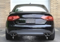 Picture of AWE Tuning Audi B8 A4 Touring Edition Exhaust - Quad Tip Polished Silver Tips - Does Not Fit Cabrio