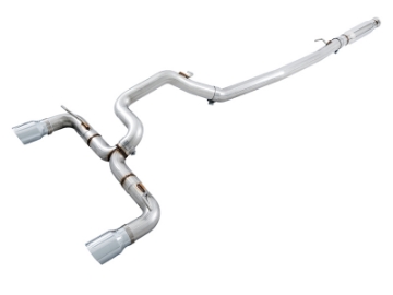 Picture of AWE Tuning Ford Focus RS Track Edition Cat-back Exhaust - Chrome Silver Tips