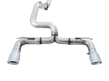 Picture of AWE Tuning Ford Focus RS Track Edition Cat-back Exhaust - Chrome Silver Tips