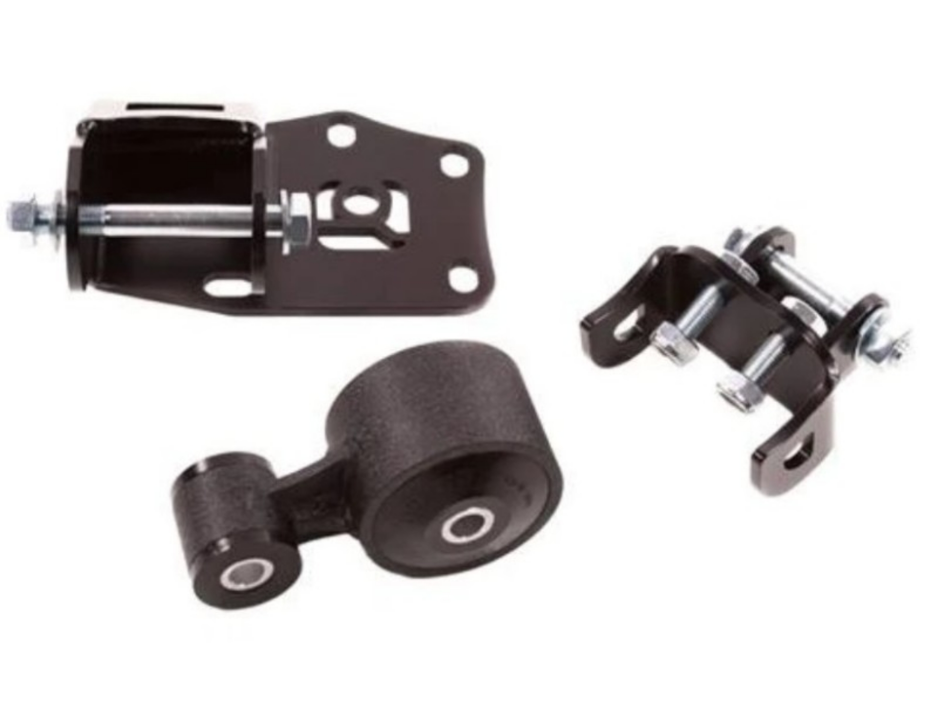 Picture of Innovative 97-01 Prelude J-Series Black Steel Mount 95A Bushing Front Mount Only