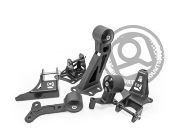 Picture of Innovative 97-01 Prelude J-Series Black Steel Mounts 75A Bushings