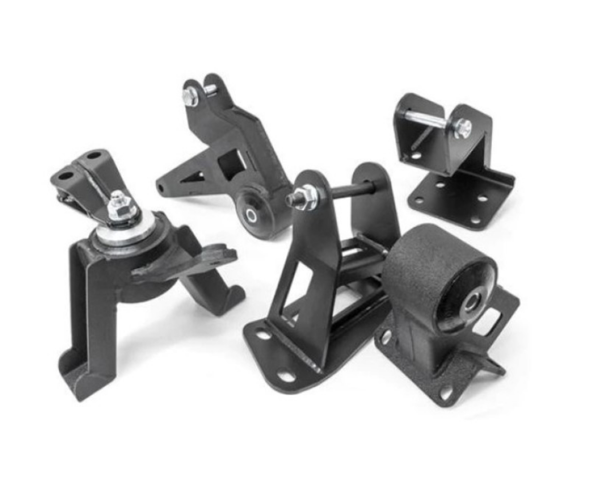 Picture of Innovative 00-05 Toyota MR2 Spyder K-Series Black Steel Mounts 75A Bushings