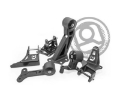 Picture of Innovative 97-01 Prelude J-Series Black Steel Mounts 85A Bushings