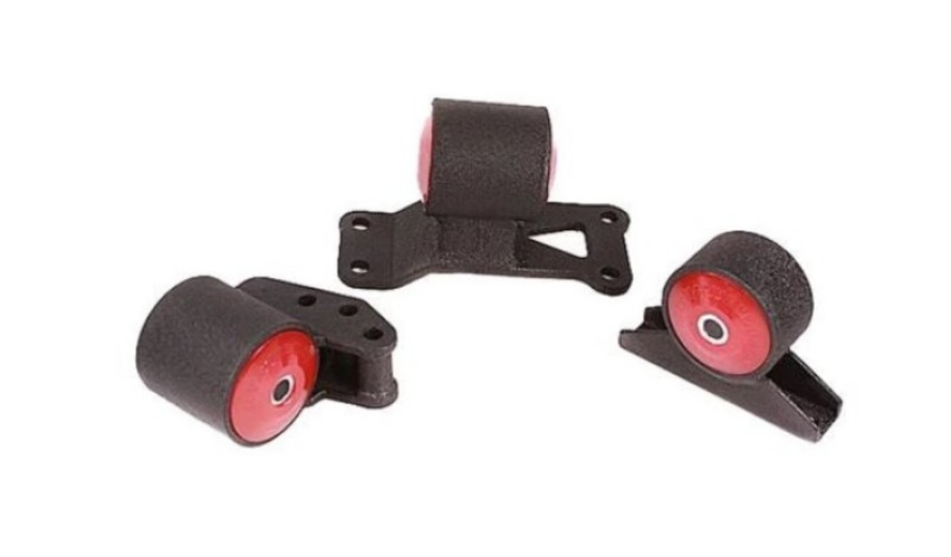Picture of Innovative 03-06 Mitsubishi Evolution 4G63T Black Steel Mounts 95A Bushings
