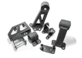 Picture of Innovative 94-01 Integra J-Series Black Steel Mounts 95A Bushings