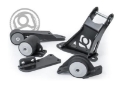 Picture of Innovative 00-07 Honda Insight K-Series Black Steel Mounts 95A Bushings Auto to Manual