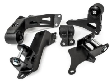 Picture of Innovative 90-93 Integra K-Series Black Steel Mounts 95A Bushings Not K24 Trans
