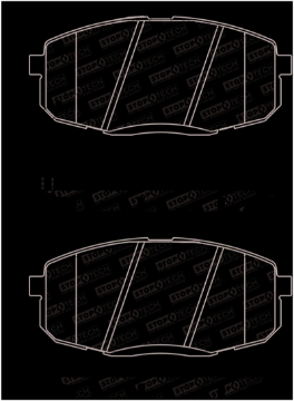 Picture of StopTech 14-16 Kia Soul Street Performance Front Brake Pads