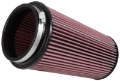 Picture of K&N Filter Universal Clamp-On Filter-Tapered Conical 5in Flange ID x 6-5in Base OD x 5-094in Top OD