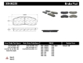 Picture of StopTech Performance 87-92 MK3 Supra Rear Brake Pads