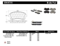 Picture of StopTech Performance 02-03 WRX Front Brake Pads