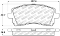 Picture of StopTech Performance 02-03 WRX Front Brake Pads