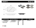 Picture of StopTech Performance 05-08 Scion tC- 01-05 Celica GT- 00-05 Celica GT-S Front Brake Pads