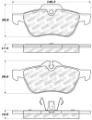 Picture of StopTech Performance 02-06 Mini Front Brake Pads