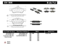 Picture of StopTech Performance 02-06 Mini Rear Brake Pads
