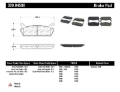 Picture of StopTech Performance 90-93 Mazda Miata Rear Brake Pads D525