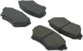 Picture of StopTech Performance 01-05 Miata w- Sport Suspension Front Brake Pads D890