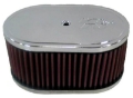 Picture of K&N Custom Oval Race Filter L=7inch W=4inch H=3-25inch