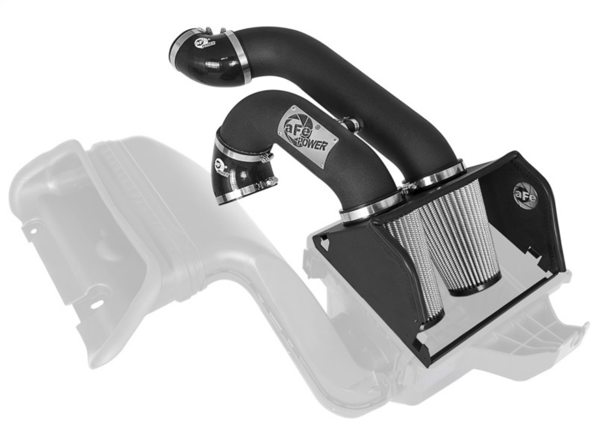 Picture of aFe POWER Momentum XP Pro 5R Intake System 2017 Ford F-150 Raptor V6 3-5L tt EcoBoost - Black