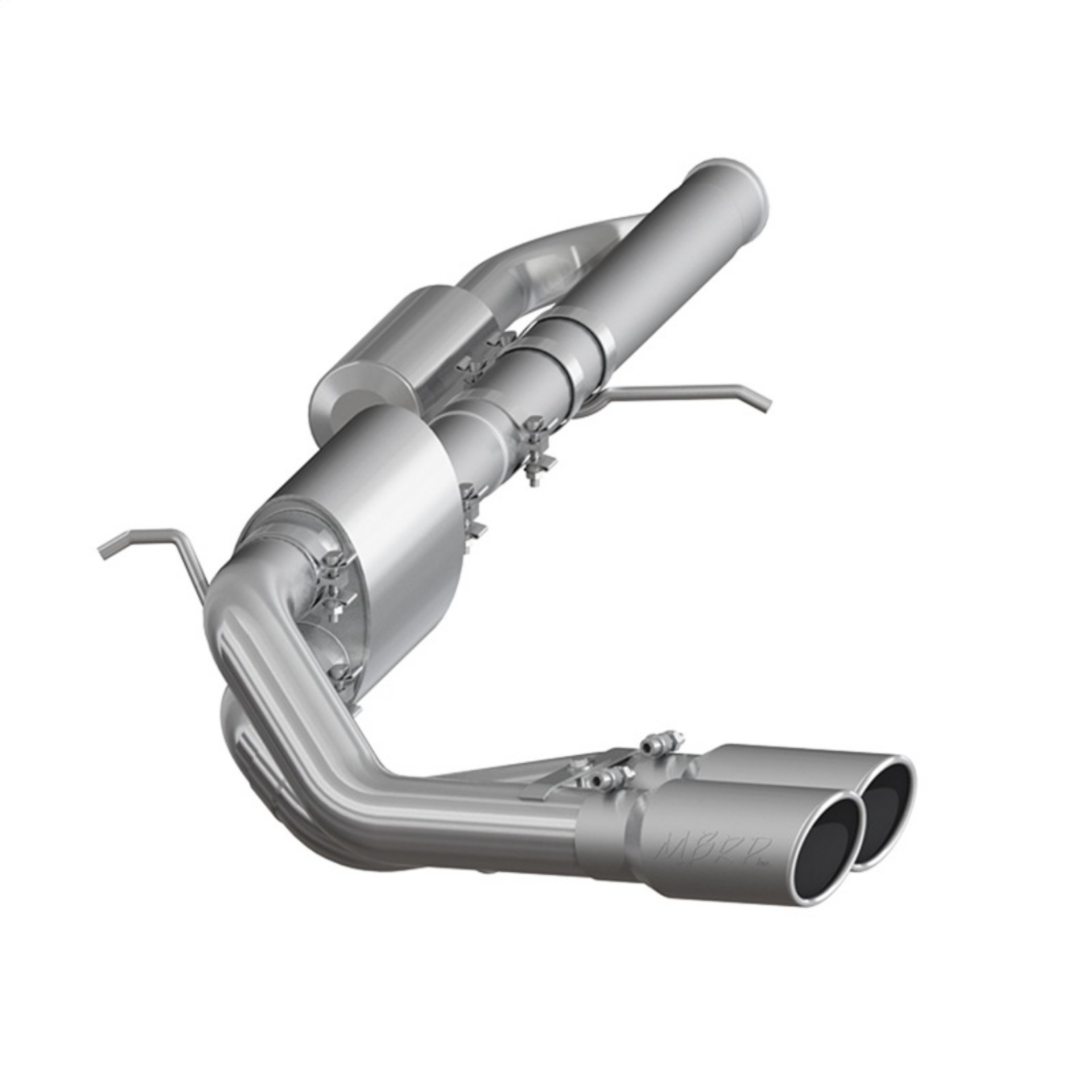 Picture of MBRP 09+ Chevrolet Silverado 1500 4-3L 3in Pre-Axle Dual Outlet Cat Back - T409