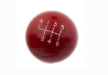 Picture of Ford Racing 15-19 Mustang GT350 Shift Knob 6-Speed - Red