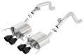 Picture of Borla 14-18 C7 Corvette Stingray Axle-Back ATAK Exhaust 2-75in To Muffler Dual 2-0in Out 4-25in Tip