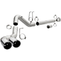 Picture of MagnaFlow 08-17 Ford F-250-F-350-F-450 4-6L-6-7 DPF-Back SS 4in Dual Single Passenger Side Rear Exit
