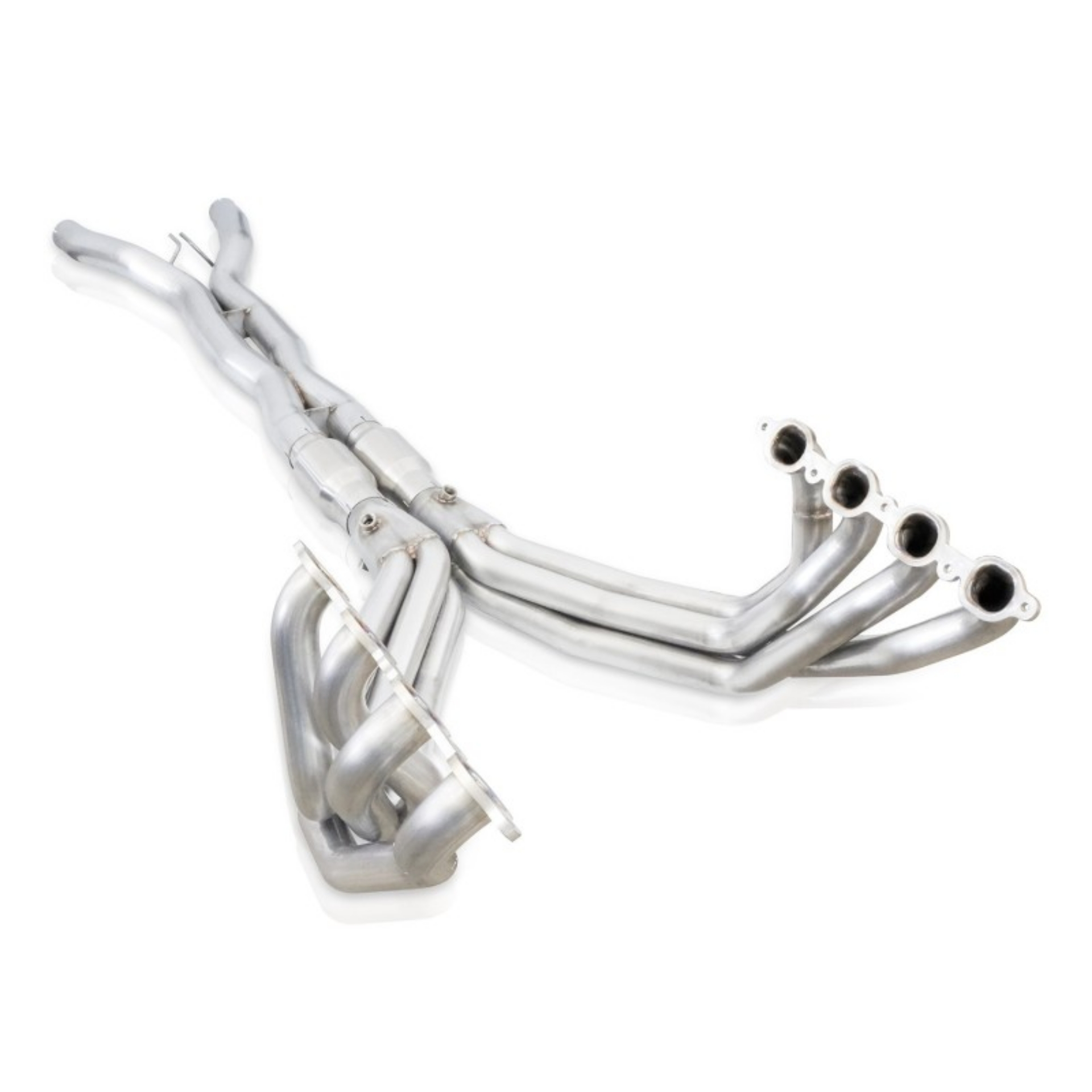 Picture of Stainless Works 2014-18 Corvette 6-2L Headers 2in Primaries w- High-Flow Cats X-Pipe