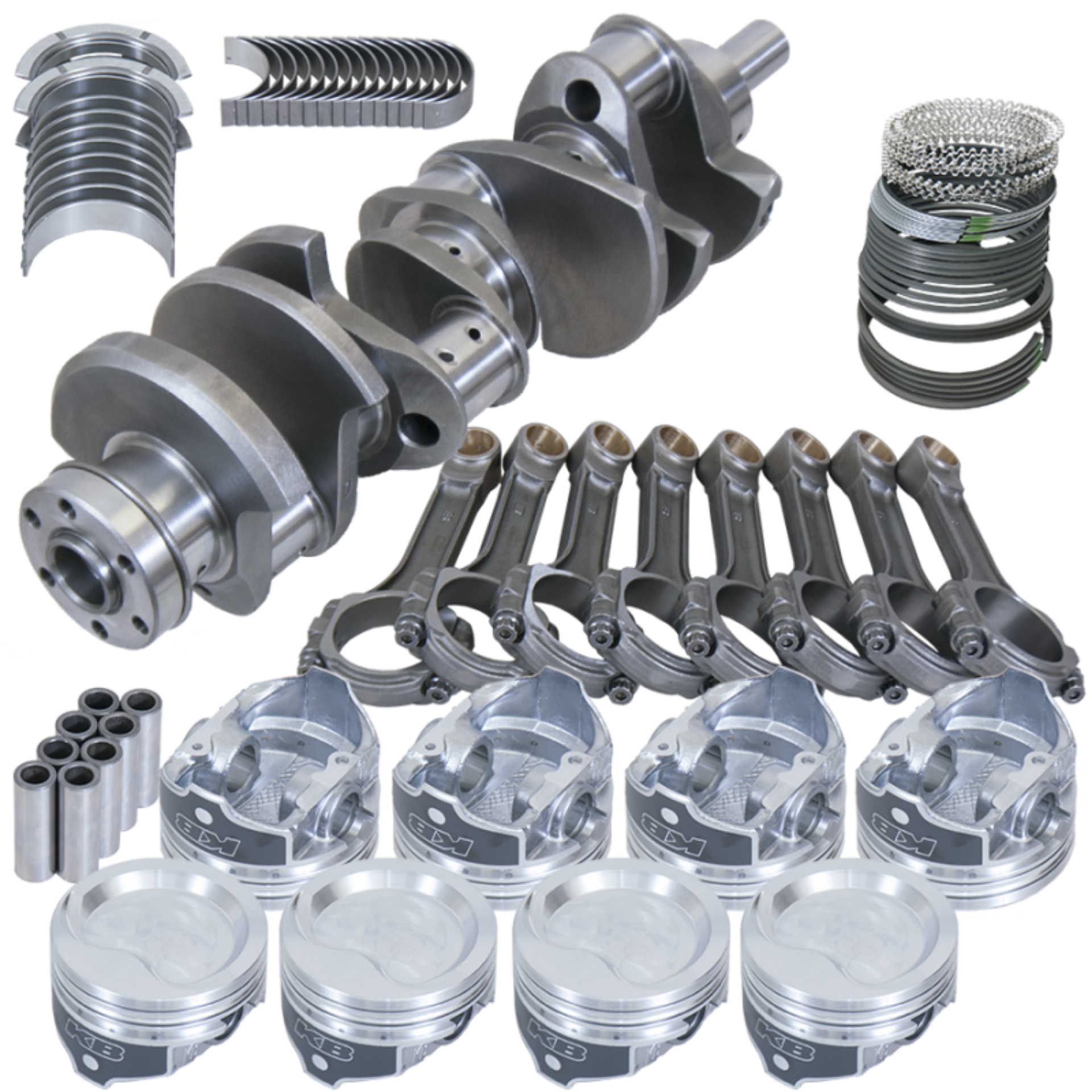 Picture of Eagle Ford 351 Windsor Rotating Assembly Kit w- -030 Bore Pistons