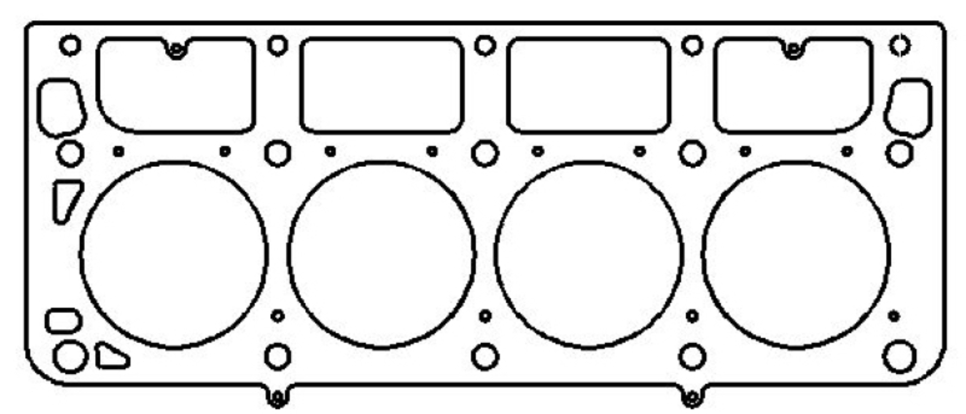 Picture of Cometic 09+ GM LS9 4-100in Bore -051 thick MLS RHS Head Gasket
