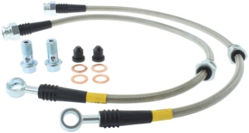 Picture of StopTech 14-16 Mazda 6 Stainless Steel Front Brake Lines