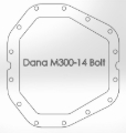 Picture of aFe Power Rear Diff Cover Black w-Machined Fins 17 Ford F-350-F-450 6-7L td Dana M300-14 Dually