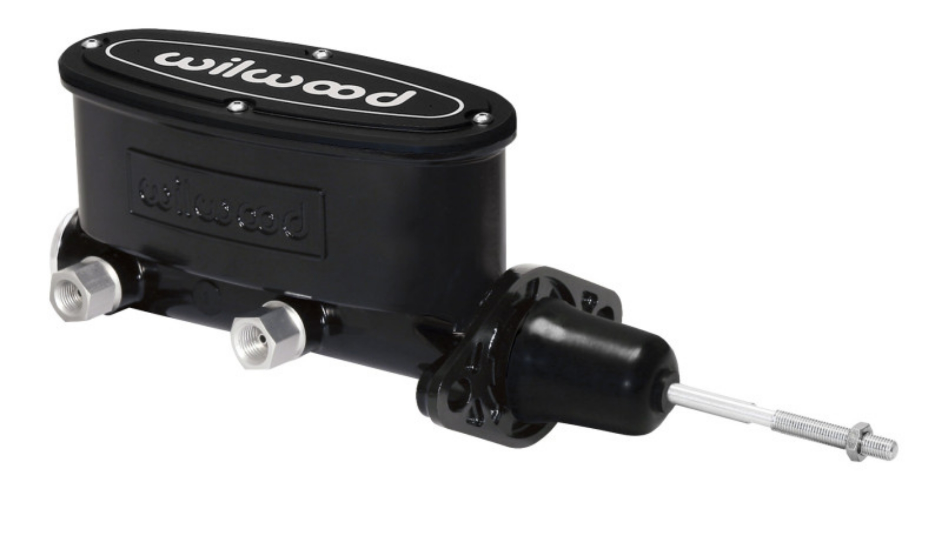 Picture of Wilwood High Volume Tandem Master Cylinder - 7-8in Bore Black-W-Pushrod