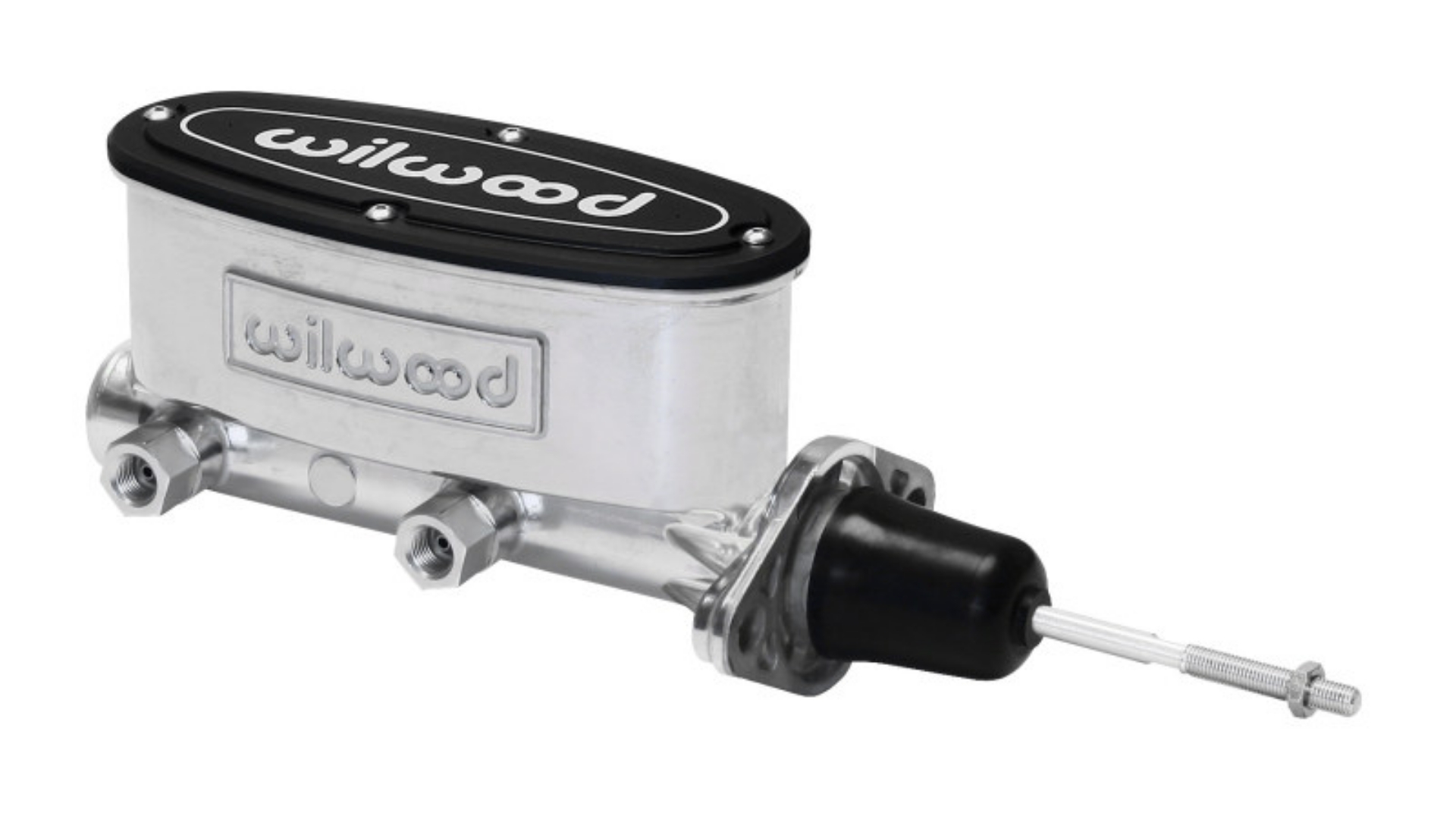 Picture of Wilwood High Volume Tandem Master Cylinder - 7-8in Bore Ball Burnished-W-Pushrod