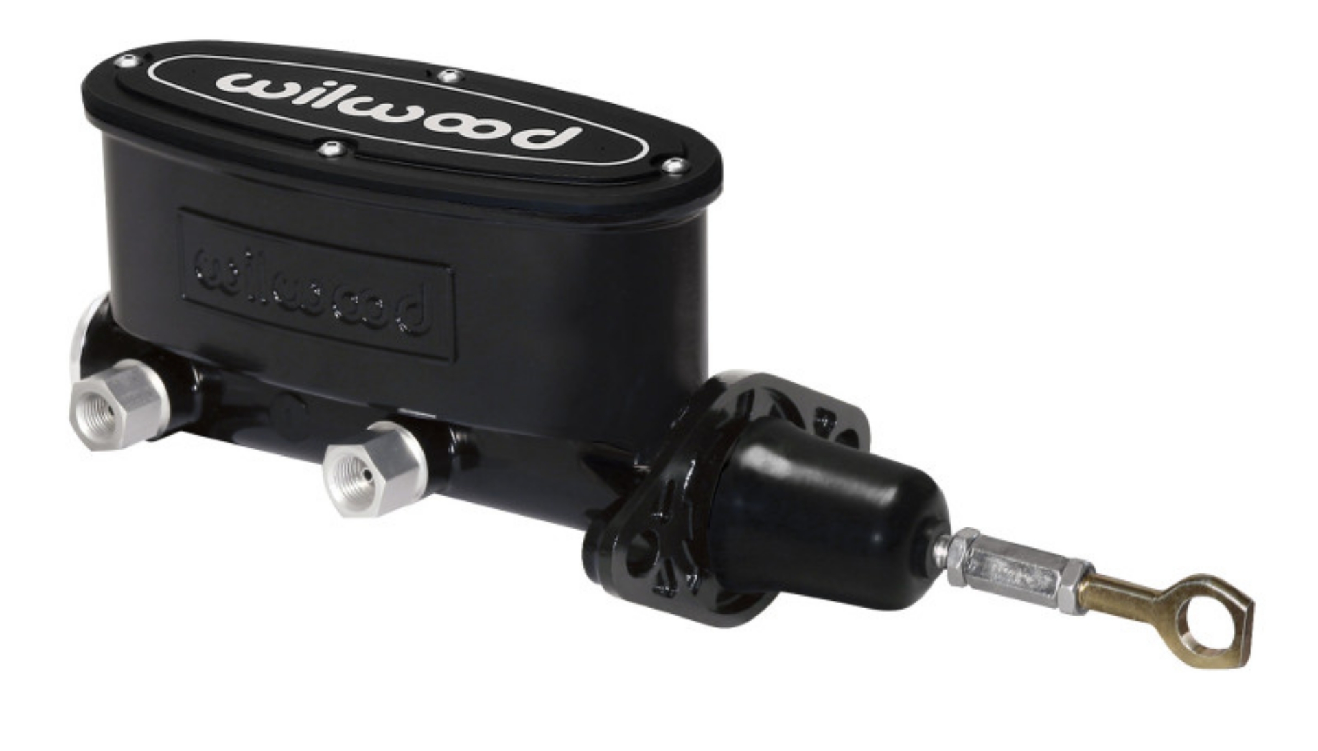Picture of Wilwood High Volume Tandem M-C - 7-8in Bore Black-W-Pushrod - Early Mustang